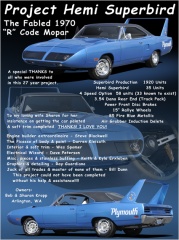 Bob &amp; Sharon Kropp 1970 Superbird